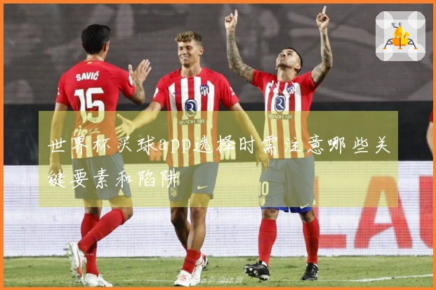 世界杯买球app选择时需注意哪些关键要素和陷阱